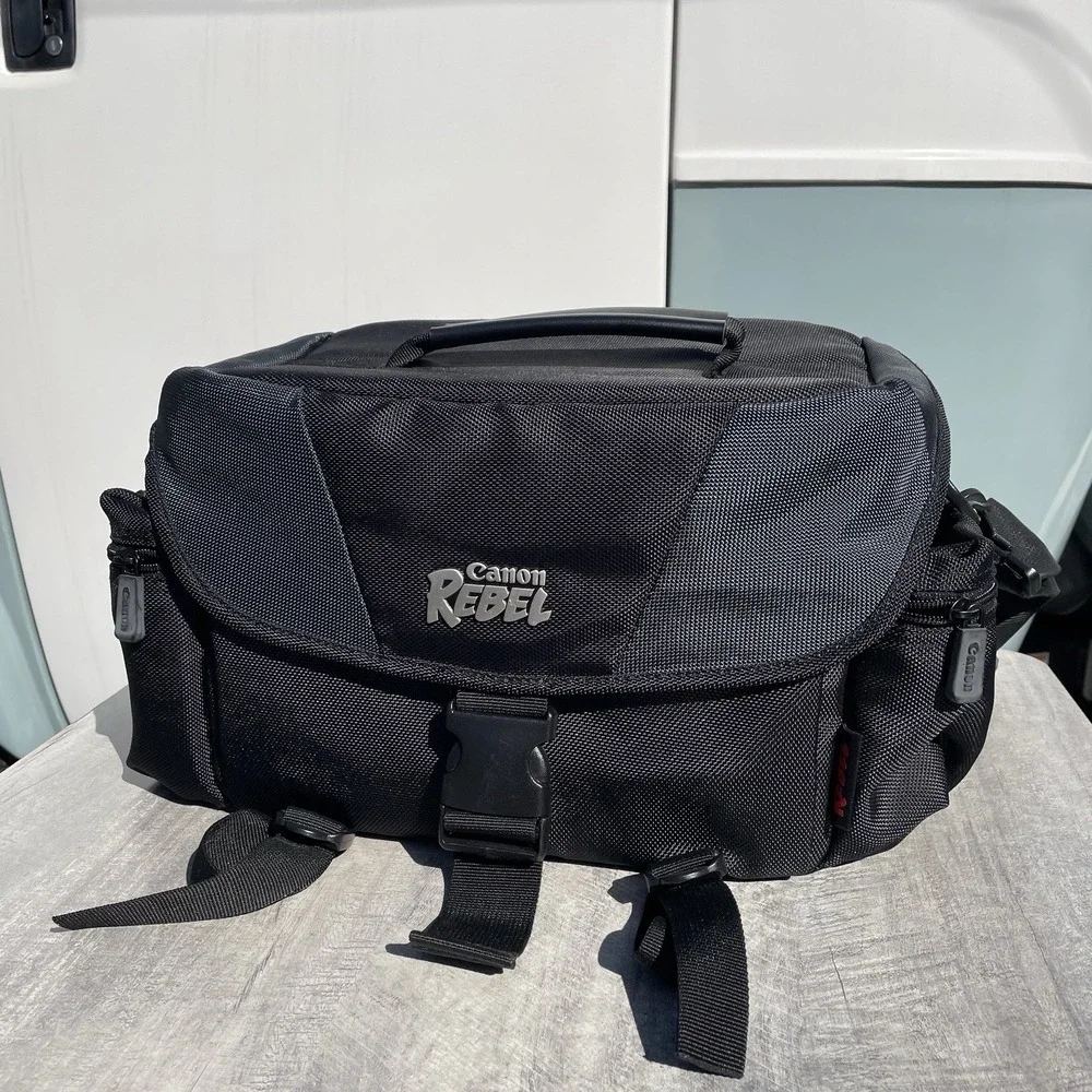 Canon Rebel Carry Case - Padded Shoulder Gadget Bag
